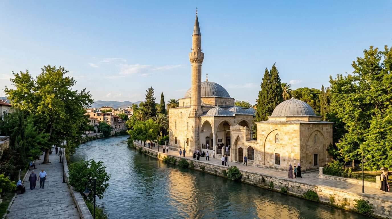 The Ottoman-era stone mosque of Makam-ı Danyal, tomb of Prophet Daniel, in Tarsus