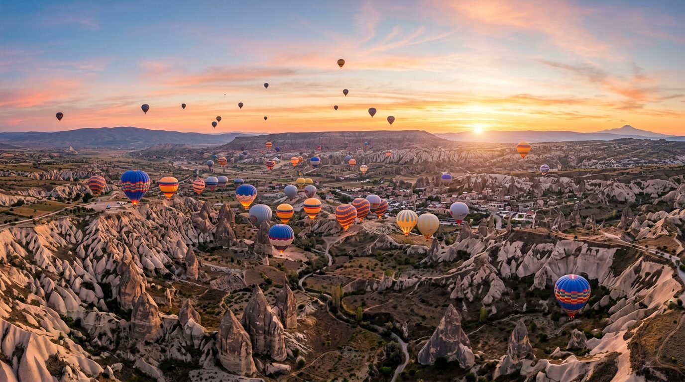 卡帕多奇亚热气球日出 — Turquaz Tour 土耳其旅游