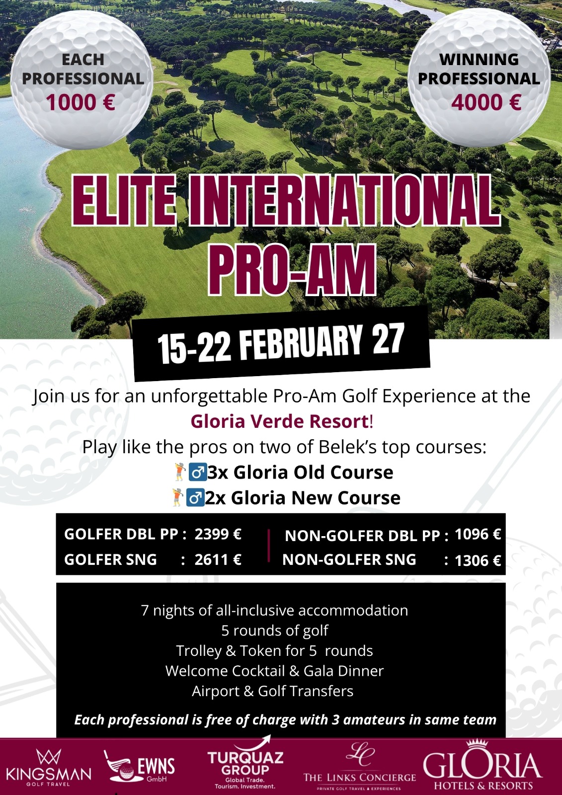 Elite International Pro-Am Golf Tournament 2027